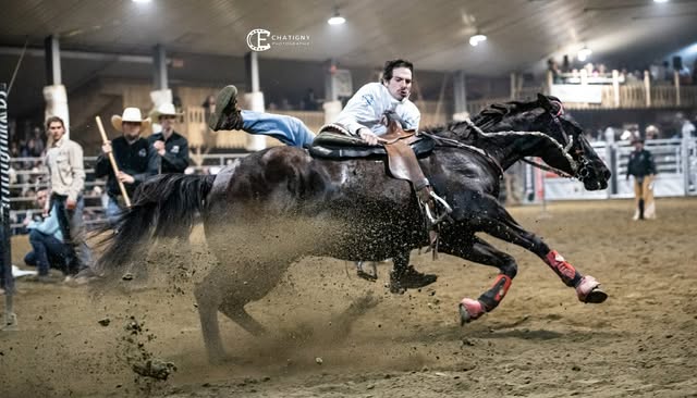 Bareback rodéo Ranch Gagnon — Chatigny Photographie