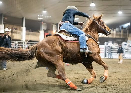 Barrel racing Ranch Gagnon